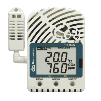 日本立即交貨 有保修 CO2/溫度/濕度數(shù)據(jù)記錄儀 TR-76Ui T&D