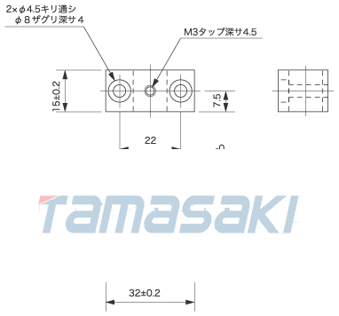 專用頭部固定器“D-200”的外形圖