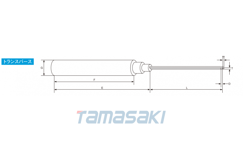 霍爾探頭 5000 系列 高斯計用霍爾探頭  型號：T-551、T550、A-551、A-550