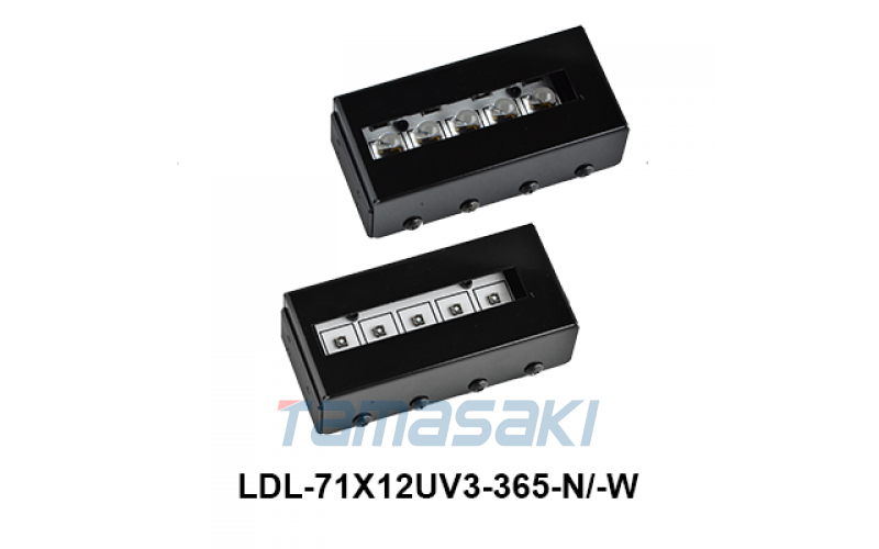 LDL-138X12VL3-395-N / LDL-138X12VL3-395-W 標準品  條形紫色 LED 照明