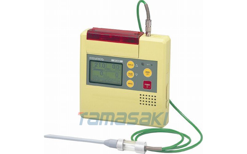 型Cosmos Electric Multi-Type Gas Detector XP-302M-B-1 (XP-302M-RB-1) 1m進氣管【3種氣體】可燃氣體（請注明）氧氣/硫化氫