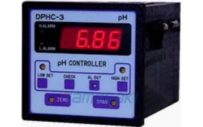 日本工業(yè)pH控制器（DC4-20mA輸出）DPHC3-21型 -輸出DC4-20mA，電源AC100V