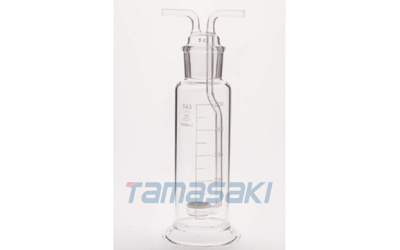 SANSYO（三商）81-0603透明滑動(dòng)洗氣瓶 250ml 中管帶玻璃過(guò)濾器 G-3