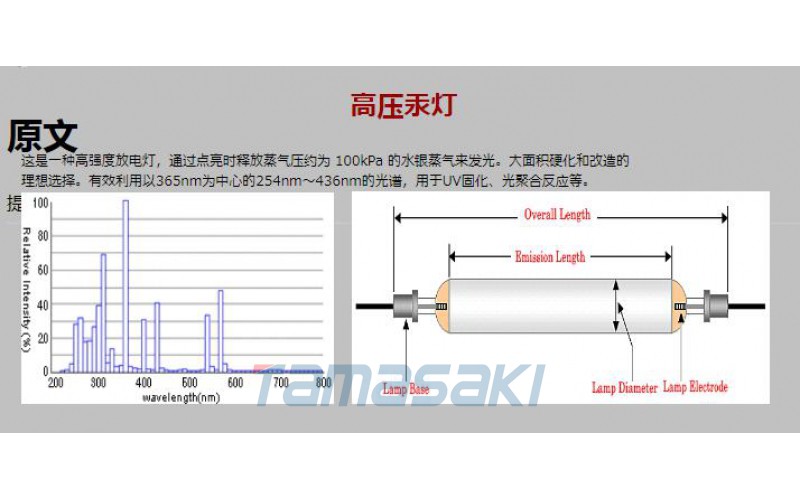 LF-100/800-A玉崎供應金屬鹵化物 (Fe) 燈