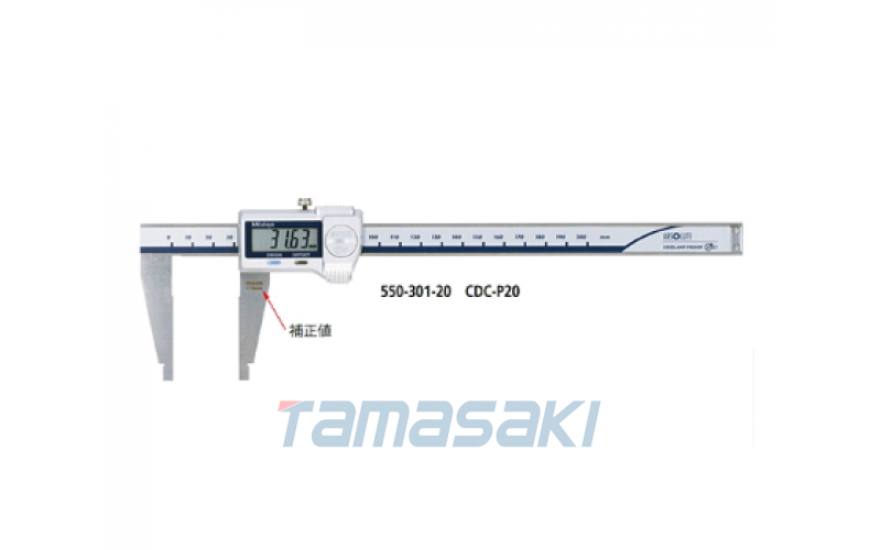 數(shù)字游標卡尺CDC-100C 數(shù)字顯示可以達到0.01mm