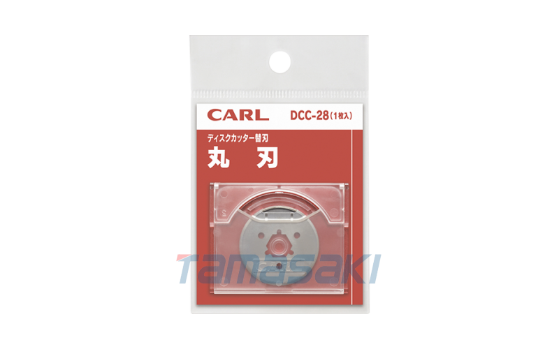 進(jìn)口日本CARL 圓盤(pán)切刀備用刀片DCC-28 氟涂層刀片 防膠水粘刀片