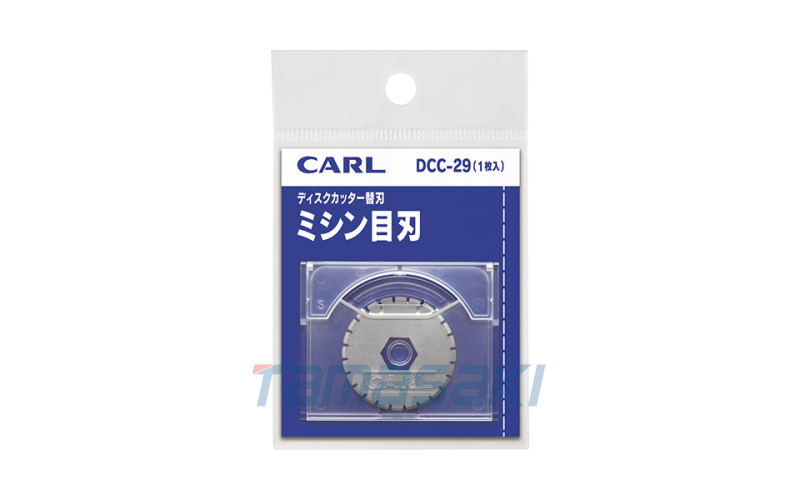 日本CARL 圓盤切刀備用刀片 DCC-29 穿孔刀片 φ28×0.3mm